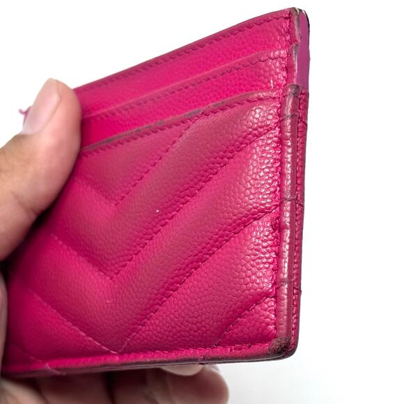 YSL All Black Cardholder Wallet - Picture 12 of 12